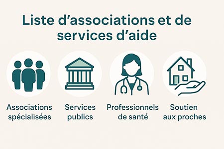 Liste complète des associations et services daide pour les personnes atteintes du syndrome de Diogène et leurs proches