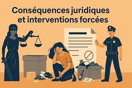 Conséquences juridiques du Diogène et interventions forcées