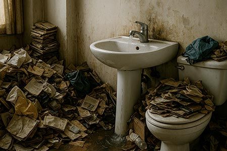 Risques de sécurité du logement liés au syndrome de Diogène