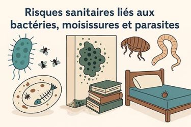 Risques sanitaires liés aux bactéries, moisissures et parasites