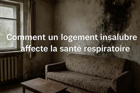 Comment un logement insalubre affecte la santé respiratoire