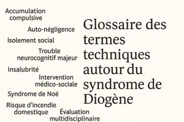 Glossaire complet des termes techniques autour du syndrome de Diogène